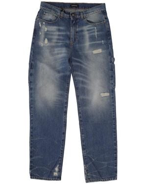 Salvatore Santoro Straight Fit Jeans - Blue