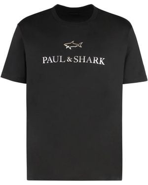 Paul & Shark T-Shirts - Zwart