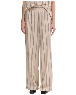MARC AUREL Wide Trousers - Neutro