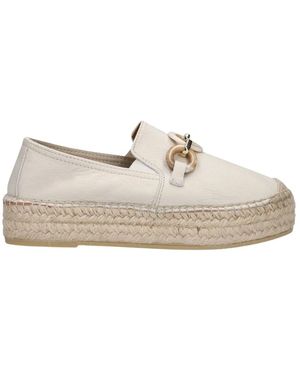 Viguera Schoenen ,Leer Espadrilles 2292 - Wit