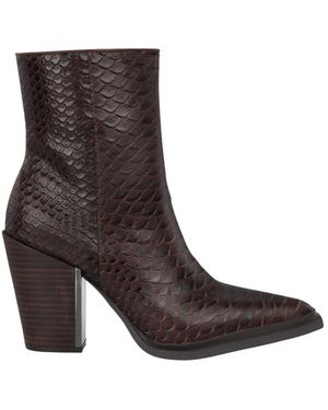 Alma En Pena. Cowboy & Biker Boots - Brown
