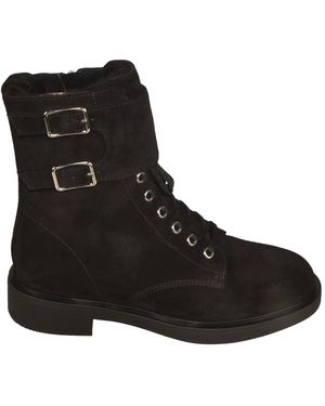 Gianvito Rossi Schoenen ,Zwart ,Enkellaarsjes