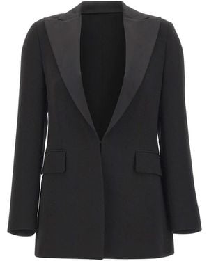 Eleventy Tuxedo Blazer - Zwart