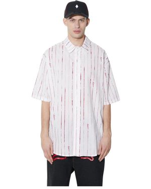 Marcelo Burlon Short Sleeve Shirts - Blanco