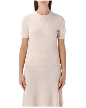 Zimmermann Round-Neck Knitwear - Blanco