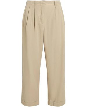 Tommy Hilfiger Straight Trousers - Neutro