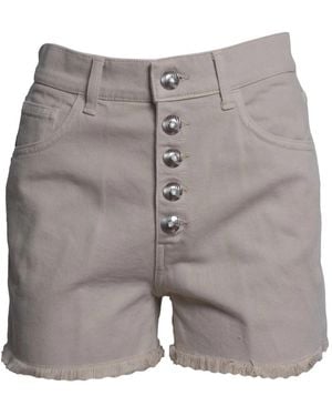 Dondup Stella 5-Pocket Denim Shorts - Grau