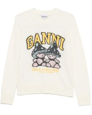 Ganni Truien - Wit