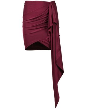 Nineminutes Falda Elegante De Poliéster, Mujer, Talla - Rojo