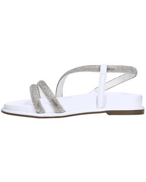 Cecil Flat Sandals - Blanco
