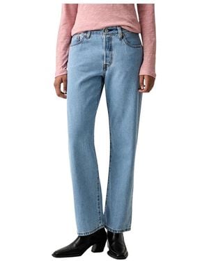 Levi's Jeans ,Blauw ,Denim 501 90S Straight Jeans