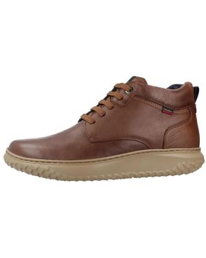 Callaghan Lace-Up Boots - Marron