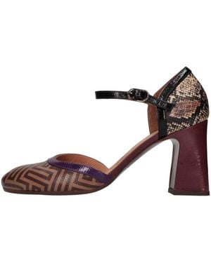 Chie Mihara Schoenen ,Veelkleurig ,Leer Maisi Pomp - Bruin