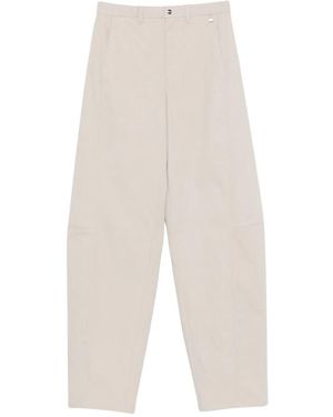 Herno Wide Trousers - Bianco