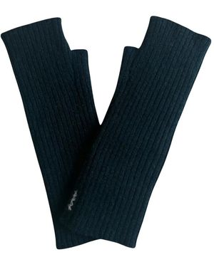 Koon Cachemire Accessoires ,Groen ,Wol Mitaines - Blauw