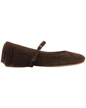 Anna F. Ballerina Shoes - Brown