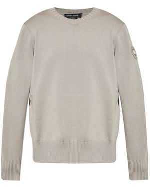 Canada Goose Round-Neck Knitwear - Grijs