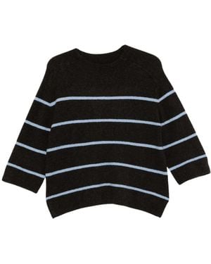 Yerse Round-Neck Knitwear - Negro