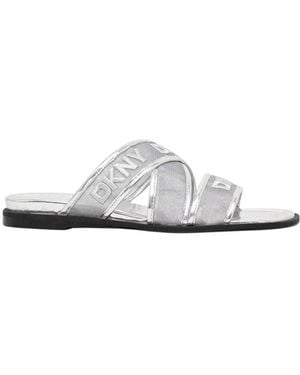 DKNY Sliders - Blanco