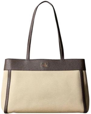 Calvin Klein Tote Bags - Natural