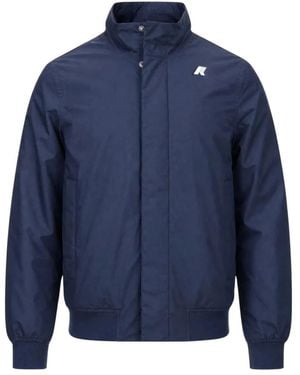 K-Way Bomber Jackets - Bleu