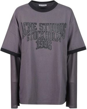 Acne Studios Long Sleeve Tops - Grigio