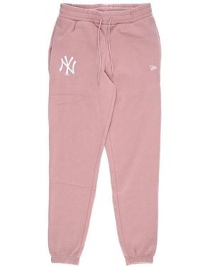 KTZ Broeken ,Roze ,Katoen Mlb Team Logo Trainingsbroeken Jogger