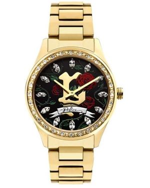 Police Pahia Horloge - Metallic
