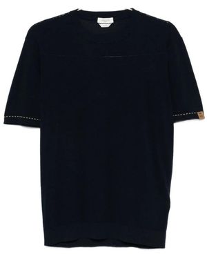 Jacob Cohen Truien & Vesten ,Blauw ,Rondgebreide Kleding - Zwart