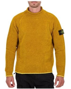 Stone Island Turtlenecks - Jaune