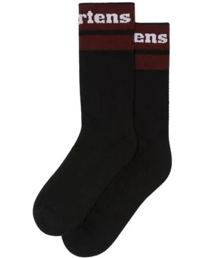 Dr. Martens Athletic Logo Katoenmix Sokken - Zwart
