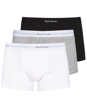 Paul Smith Ondergoed ,Veelkleurig ,Katoen 3-Pack Boxershorts - Zwart