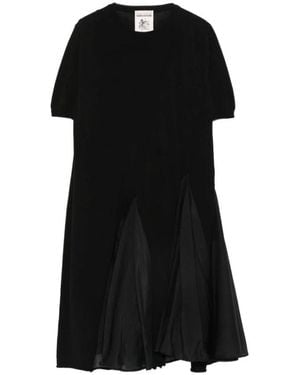 Semicouture Midi Dresses - Black
