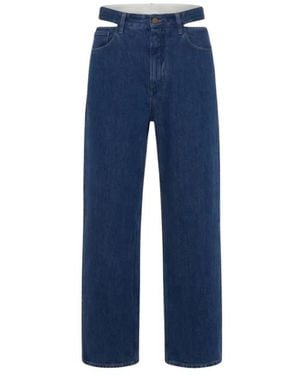 Jil Sander Straight Jeans - Azul