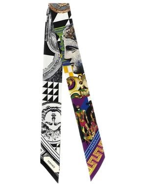 Versace Silky Scarves - Bleu
