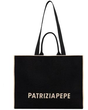 Patrizia Pepe Tote Bag - Zwart