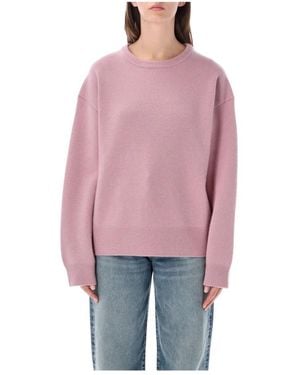 Extreme Cashmere Round-Neck Knitwear - Rojo