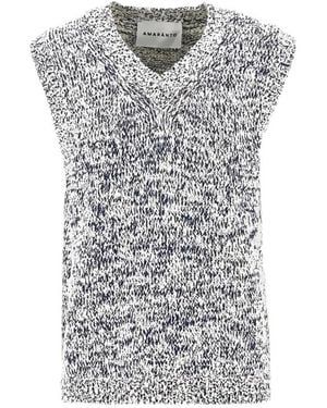 Amaranto Sleeveless Jumpers - Grey