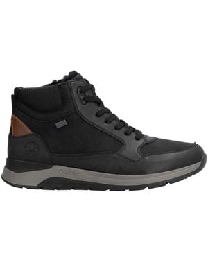Rieker Lace-Up Boots - Black