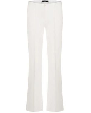 Cambio Straight Pants - White