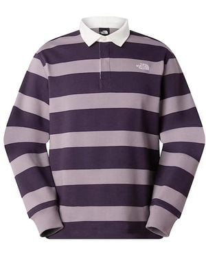 The North Face Fitness ,Paars ,Polo Rugby Sweatshirt