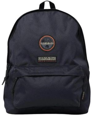 Napapijri Tassen ,Blauw ,Stijlvolle Stedelijke Rugzak Met Meerdere Compartimenten