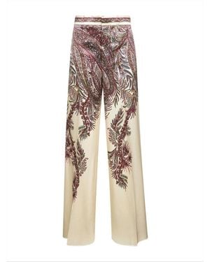 Etro Straight Pants - Natural