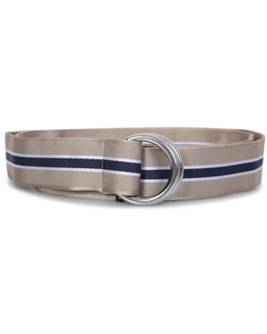 Dell'Oglio Accessoires ,Katoen Belt 02 01 - Grijs