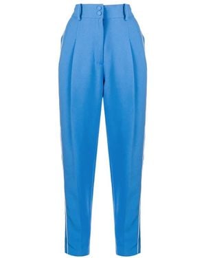 N°21 Tapered Trousers - Bleu