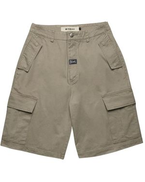 MISBHV Baumwollshorts Hergestellt - Grau
