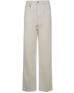 Amiri Rechte Jeans - Grijs