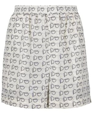 Burberry Short Shorts - Gray