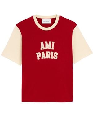 Ami Paris T-Shirts - Rojo
