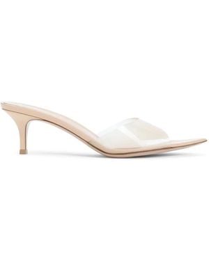 Gianvito Rossi Elle 55 Mules - Weiß